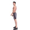 Bloco de cores masculina seco rápido, shorts de corrida