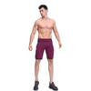 Men's Running elástico cintura zip Pockets esportes shorts shorts