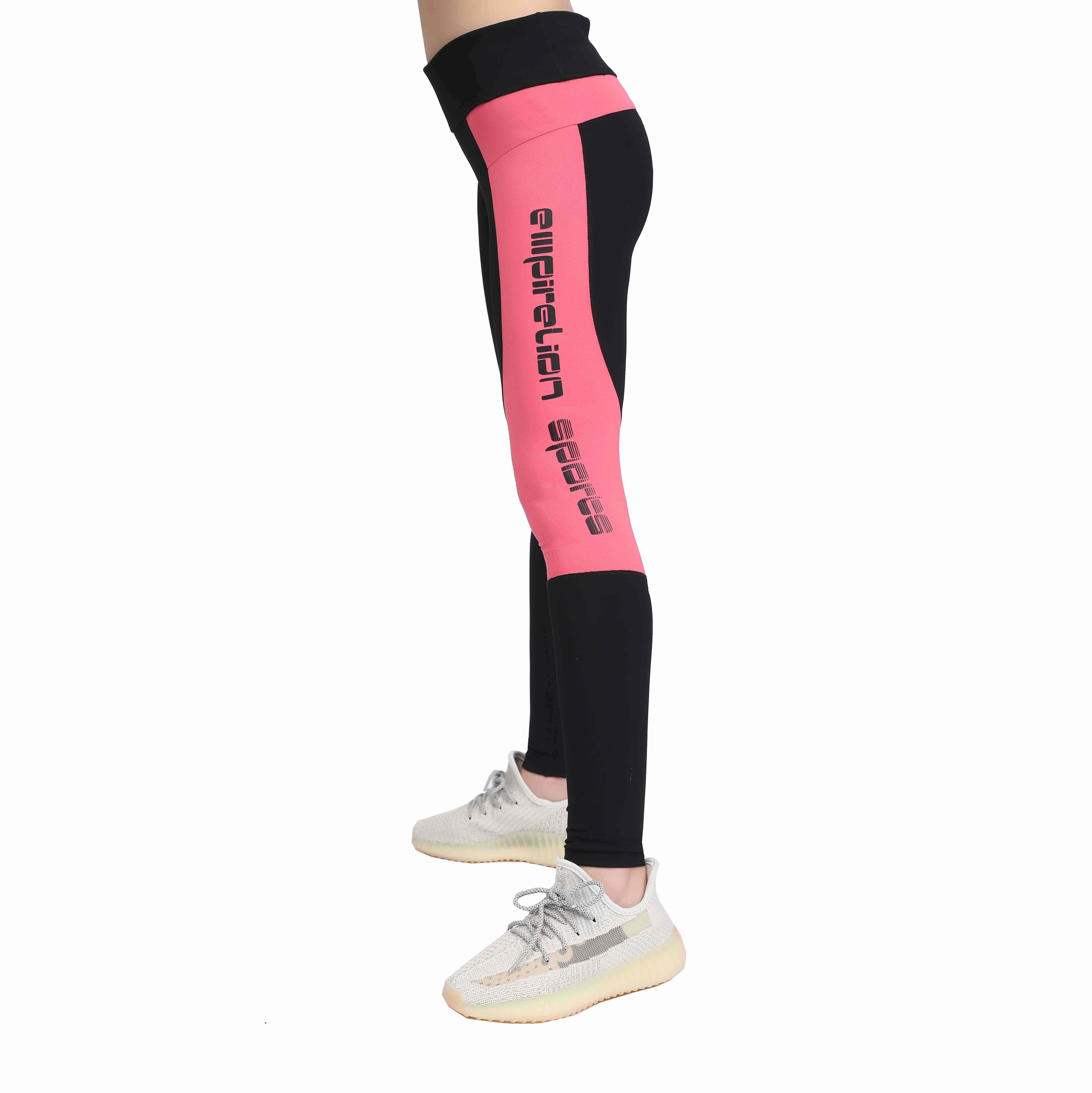 Pockets de zíper para malha feminina Ginástica de ginástica Leggings calças de ioga